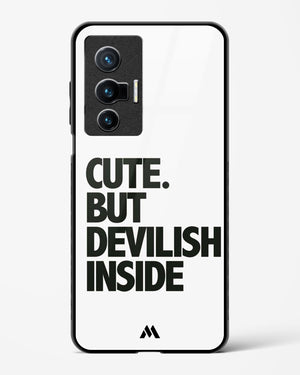 Cute But Devilish Inside Glass Case Phone Cover (Vivo)