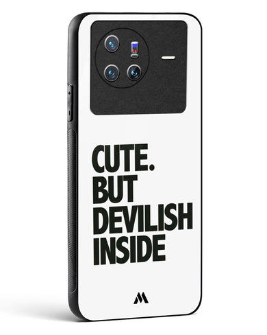 Cute But Devilish Inside Glass Case Phone Cover (Vivo)