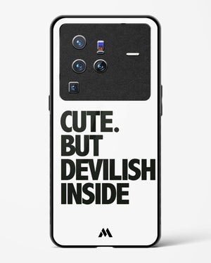 Cute But Devilish Inside Glass Case Phone Cover (Vivo)