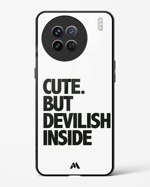 Cute But Devilish Inside Glass Case Phone Cover-(Vivo)