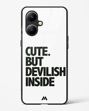 Cute But Devilish Inside Glass Case Phone Cover (Vivo)