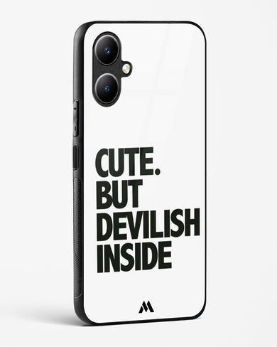 Cute But Devilish Inside Glass Case Phone Cover (Vivo)