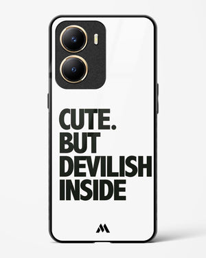 Cute But Devilish Inside Glass Case Phone Cover-(Vivo)