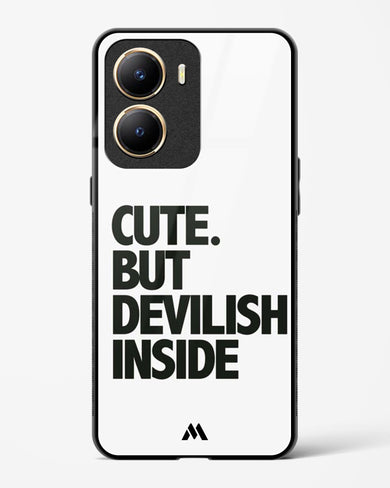 Cute But Devilish Inside Glass Case Phone Cover (Vivo)