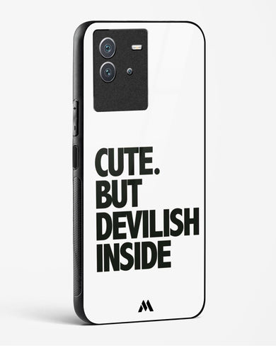 Cute But Devilish Inside Glass Case Phone Cover (Vivo)