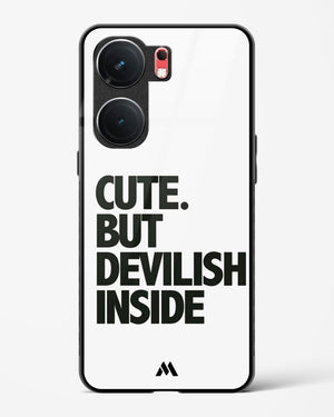 Cute But Devilish Inside Glass Case Phone Cover (Vivo)