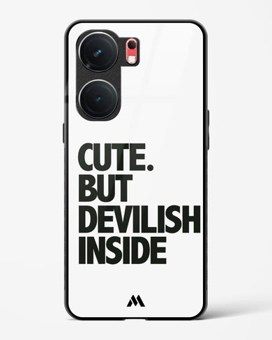 Cute But Devilish Inside Glass Case Phone Cover (Vivo)