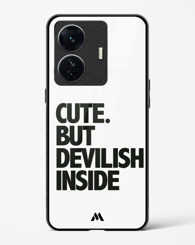 Cute But Devilish Inside Glass Case Phone Cover (Vivo)