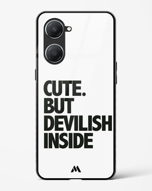 Cute But Devilish Inside Glass Case Phone Cover (Vivo)