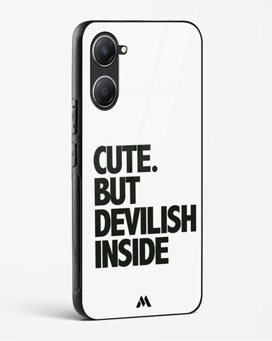 Cute But Devilish Inside Glass Case Phone Cover (Vivo)