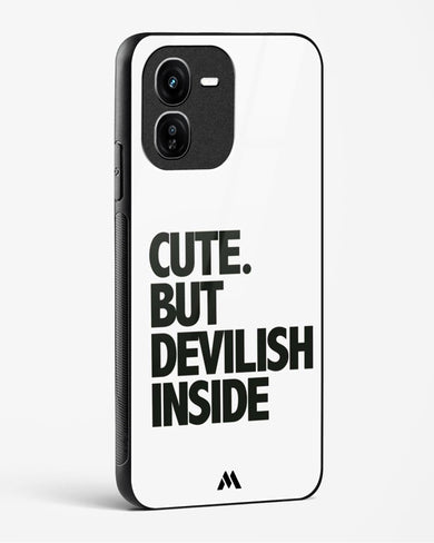 Cute But Devilish Inside Glass Case Phone Cover (Vivo)