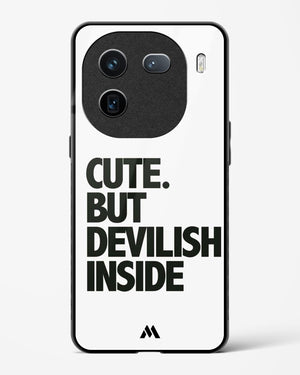 Cute But Devilish Inside Glass Case Phone Cover (Vivo)