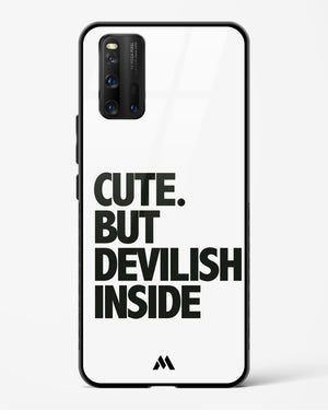 Cute But Devilish Inside Glass Case Phone Cover-(Vivo)