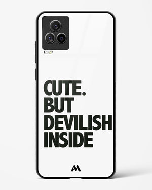 Cute But Devilish Inside Glass Case Phone Cover-(Vivo)