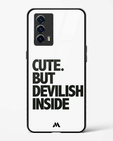 Cute But Devilish Inside Glass Case Phone Cover (Vivo)