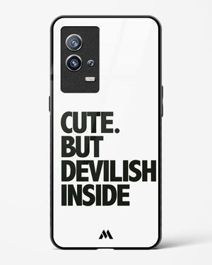 Cute But Devilish Inside Glass Case Phone Cover-(Vivo)