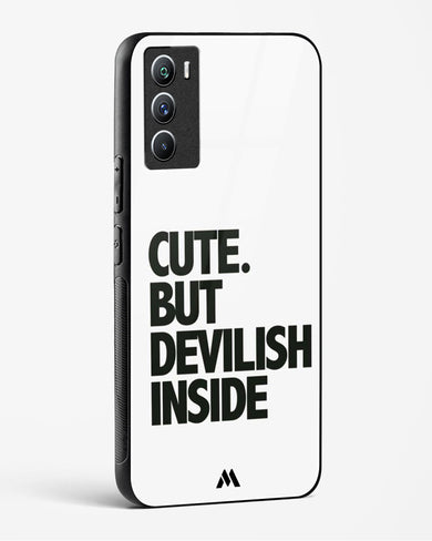 Cute But Devilish Inside Glass Case Phone Cover (Vivo)