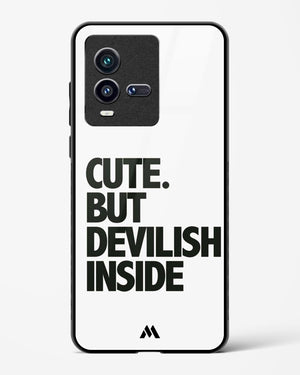 Cute But Devilish Inside Glass Case Phone Cover-(Vivo)