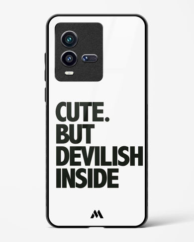 Cute But Devilish Inside Glass Case Phone Cover (Vivo)