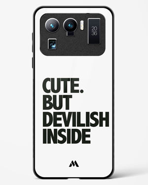 Cute But Devilish Inside Glass Case Phone Cover-(Xiaomi)