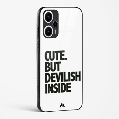 Cute But Devilish Inside Glass Case Phone Cover (Xiaomi)