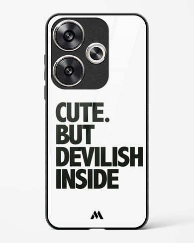 Cute But Devilish Inside Glass Case Phone Cover (Xiaomi)