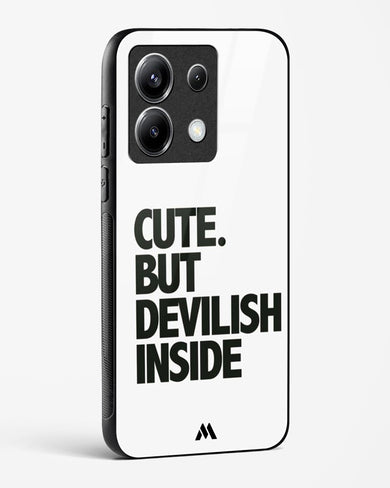 Cute But Devilish Inside Glass Case Phone Cover (Xiaomi)
