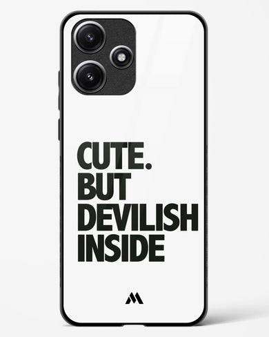 Cute But Devilish Inside Glass Case Phone Cover-(Xiaomi)