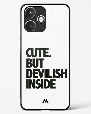 Cute But Devilish Inside Glass Case Phone Cover (Xiaomi)