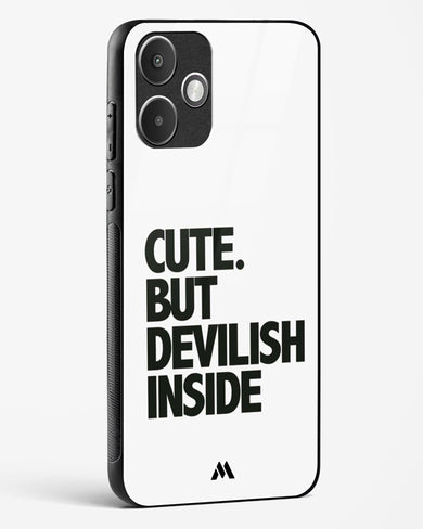 Cute But Devilish Inside Glass Case Phone Cover (Xiaomi)