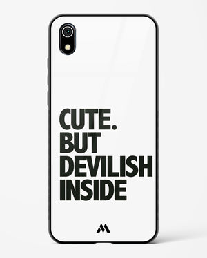 Cute But Devilish Inside Glass Case Phone Cover-(Xiaomi)