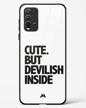 Cute But Devilish Inside Glass Case Phone Cover-(Xiaomi)