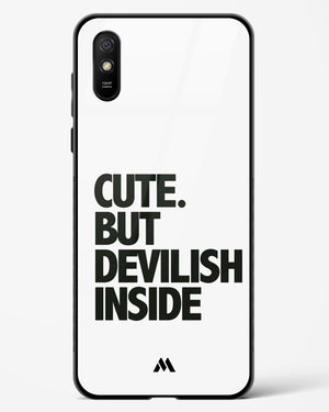 Cute But Devilish Inside Glass Case Phone Cover-(Xiaomi)