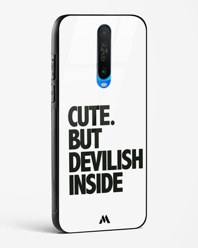 Cute But Devilish Inside Glass Case Phone Cover (Xiaomi)