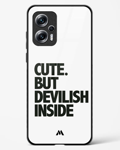 Cute But Devilish Inside Glass Case Phone Cover (Xiaomi)