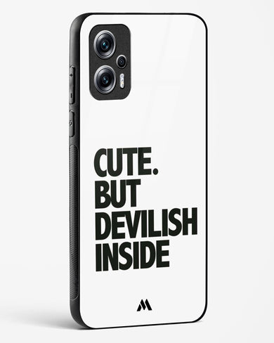 Cute But Devilish Inside Glass Case Phone Cover (Xiaomi)