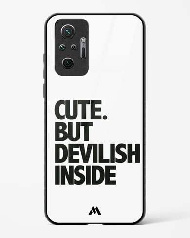 Cute But Devilish Inside Glass Case Phone Cover (Xiaomi)