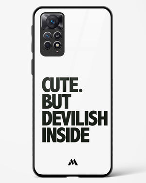 Cute But Devilish Inside Glass Case Phone Cover-(Xiaomi)