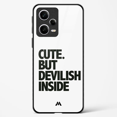 Cute But Devilish Inside Glass Case Phone Cover (Xiaomi)