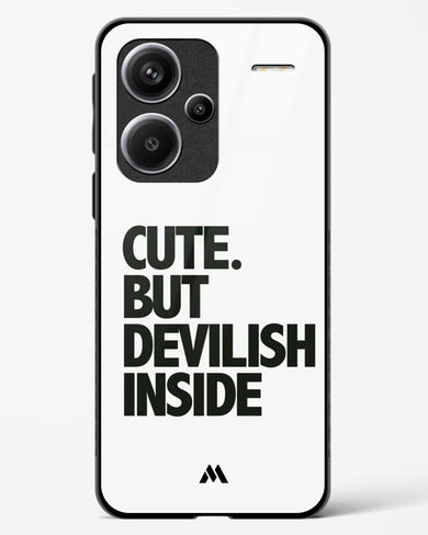 Cute But Devilish Inside Glass Case Phone Cover (Xiaomi)