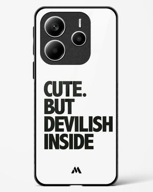 Cute But Devilish Inside Glass Case Phone Cover (Xiaomi)