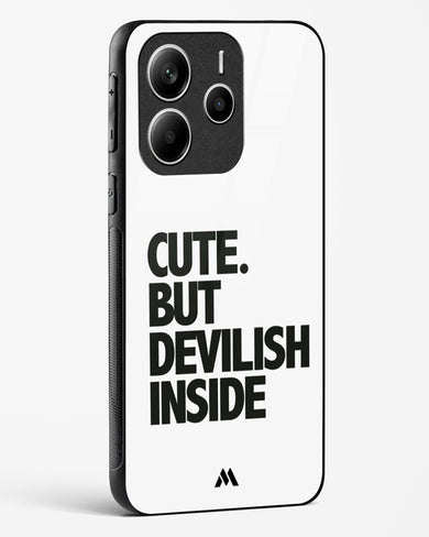 Cute But Devilish Inside Glass Case Phone Cover (Xiaomi)