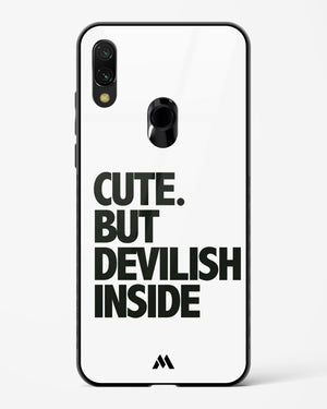 Cute But Devilish Inside Glass Case Phone Cover-(Xiaomi)