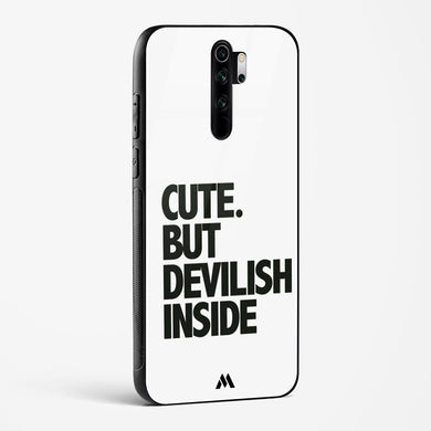 Cute But Devilish Inside Glass Case Phone Cover-(Xiaomi)