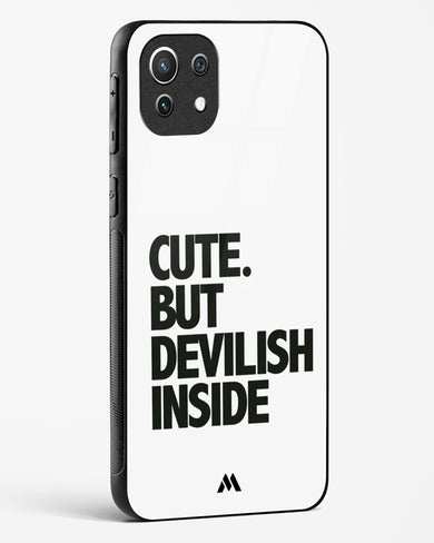 Cute But Devilish Inside Glass Case Phone Cover-(Xiaomi)