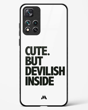 Cute But Devilish Inside Glass Case Phone Cover-(Xiaomi)