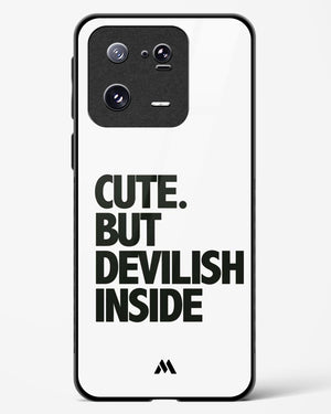 Cute But Devilish Inside Glass Case Phone Cover-(Xiaomi)