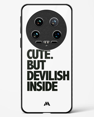 Cute But Devilish Inside Glass Case Phone Cover (Xiaomi)