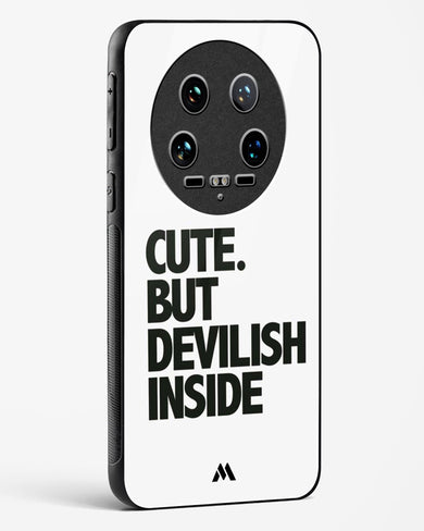 Cute But Devilish Inside Glass Case Phone Cover (Xiaomi)