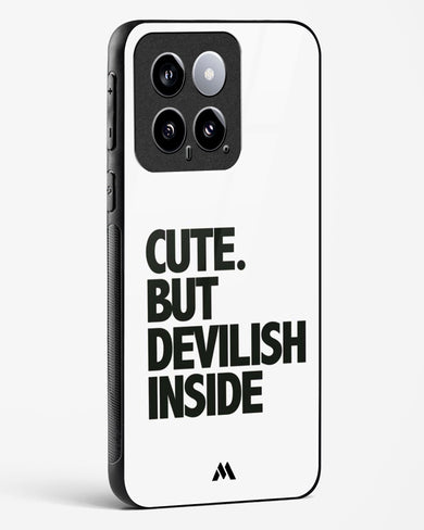 Cute But Devilish Inside Glass Case Phone Cover (Xiaomi)
